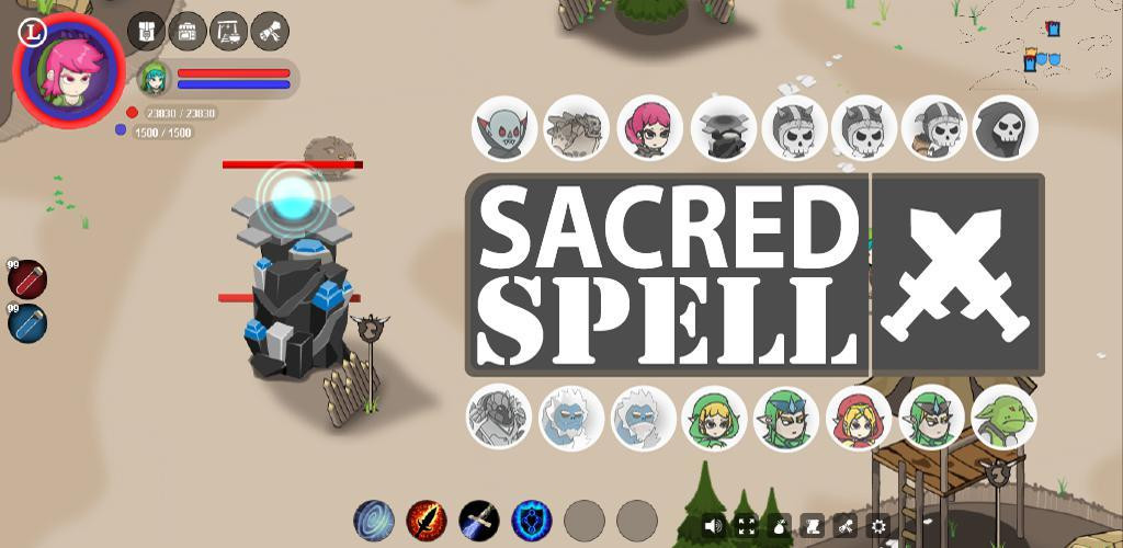 Sacred Spell: Tower Fortress (itch) - кадр 1