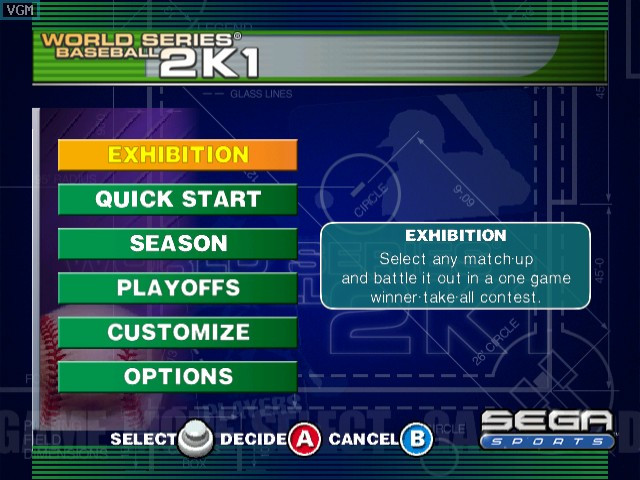 World Series Baseball 2K1 - кадр 3