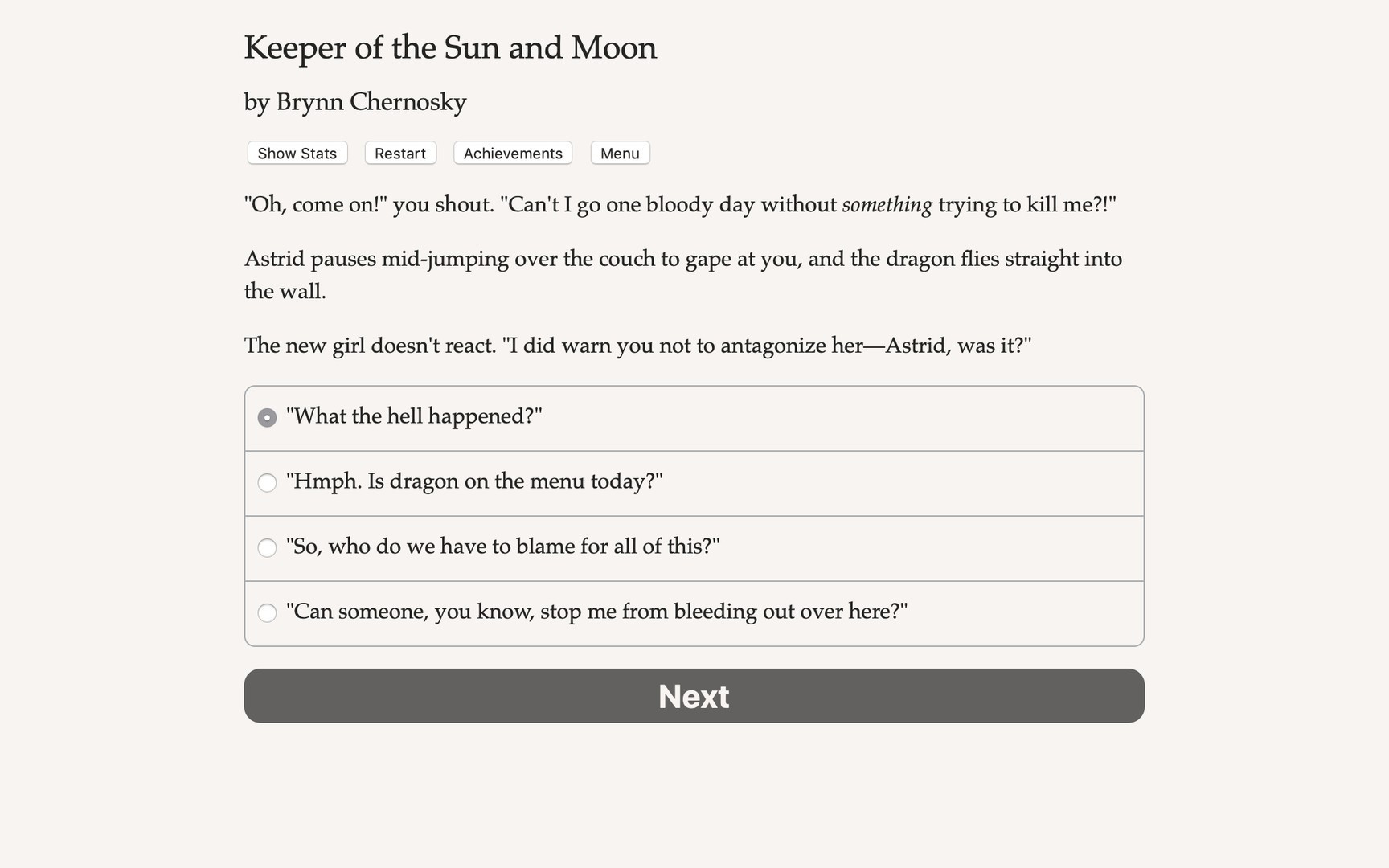 Keeper of the Sun and Moon - кадр 3