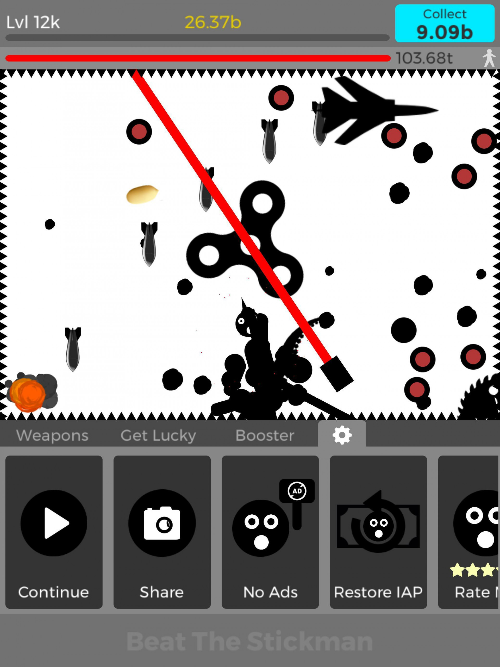 Beat Stickman - Demo (itch) - кадр 2
