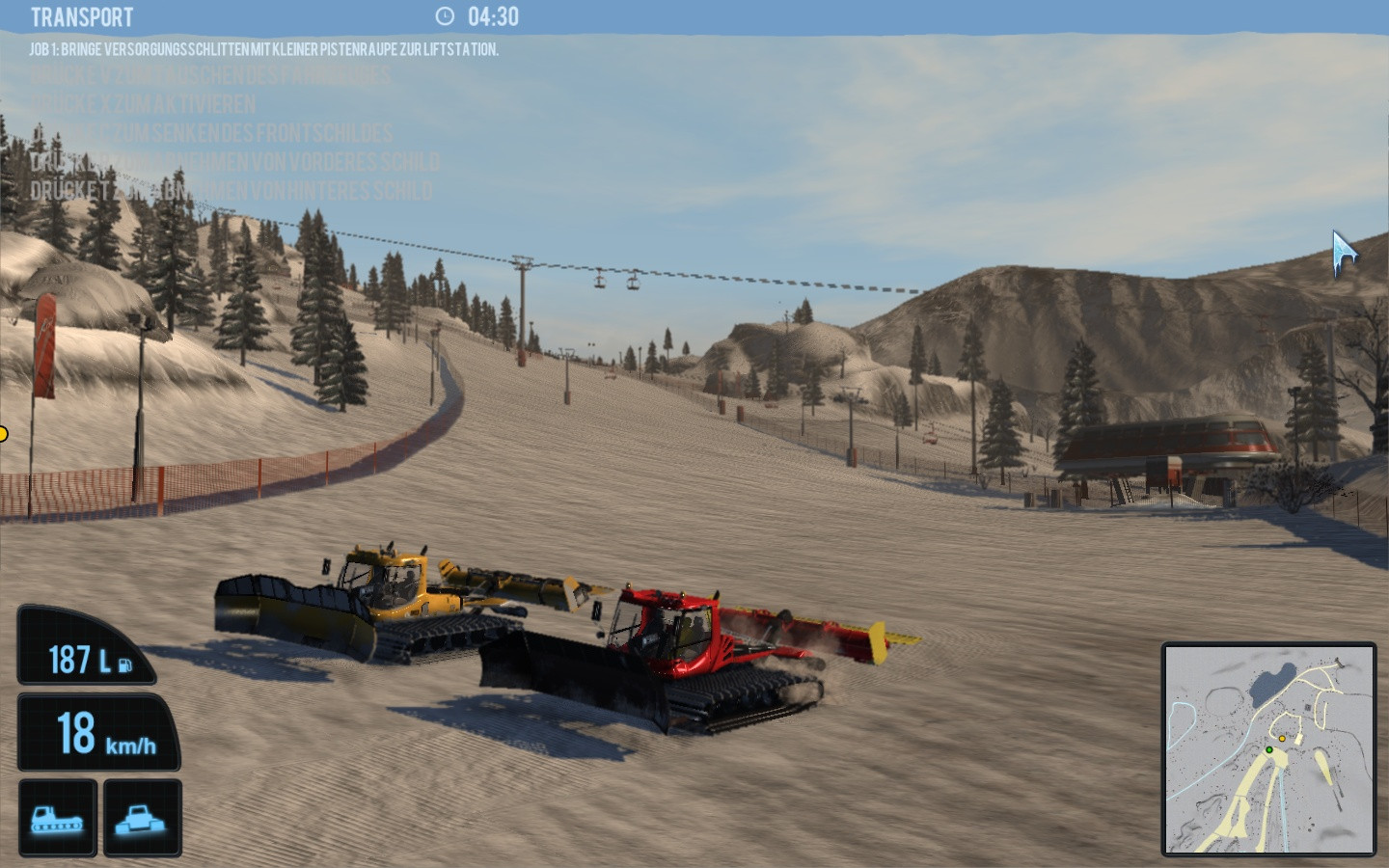 Snowcat Simulator 2011 - кадр 12
