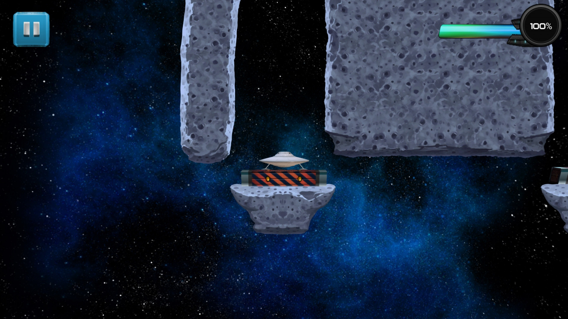 UFO Lander - lunar lander mission - explore cosmos (itch) - кадр 7