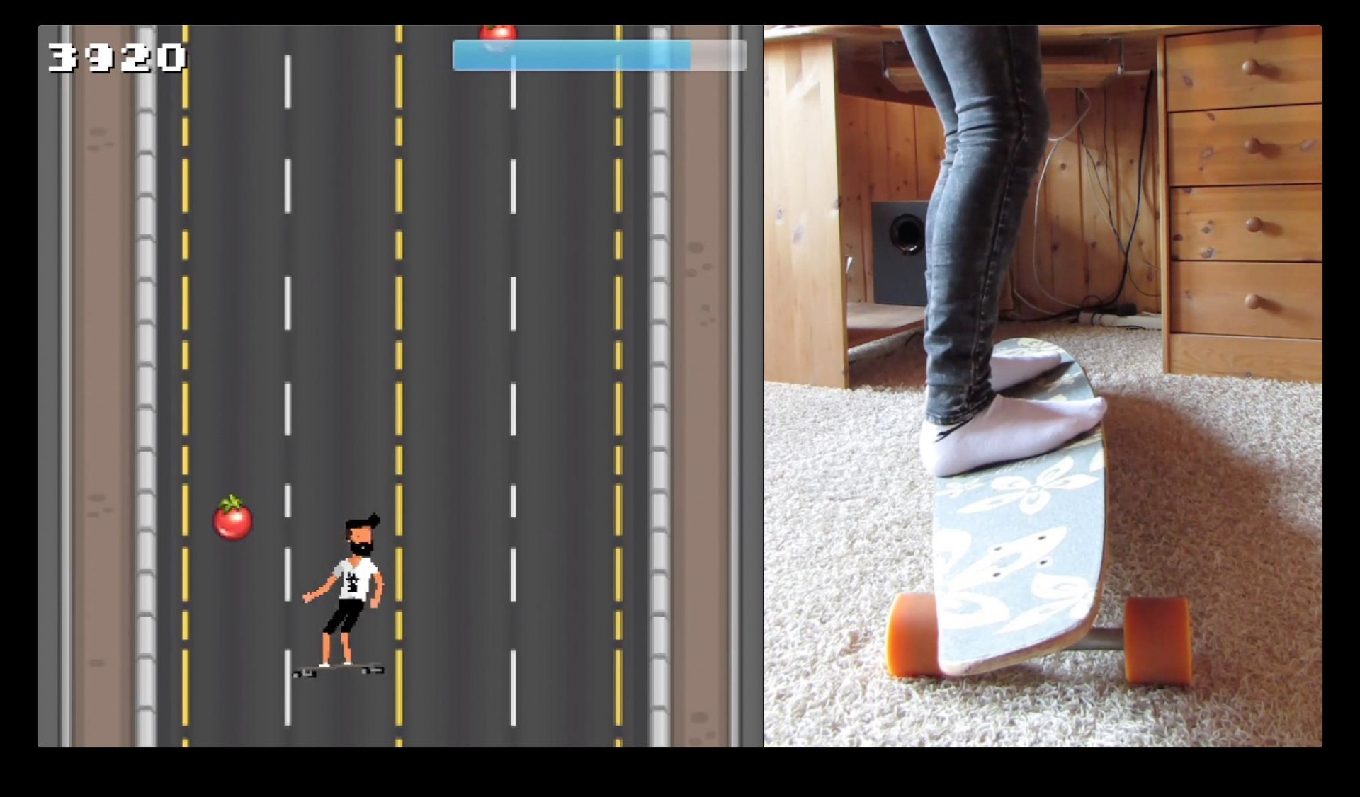 Turn your Longboard into a game controller (itch) - кадр 2