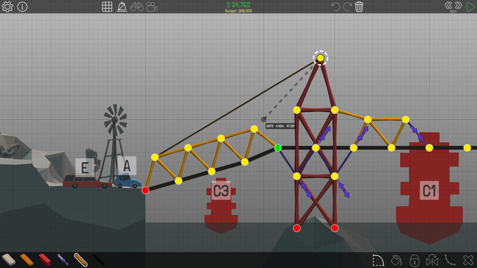 Poly Bridge - кадр 5