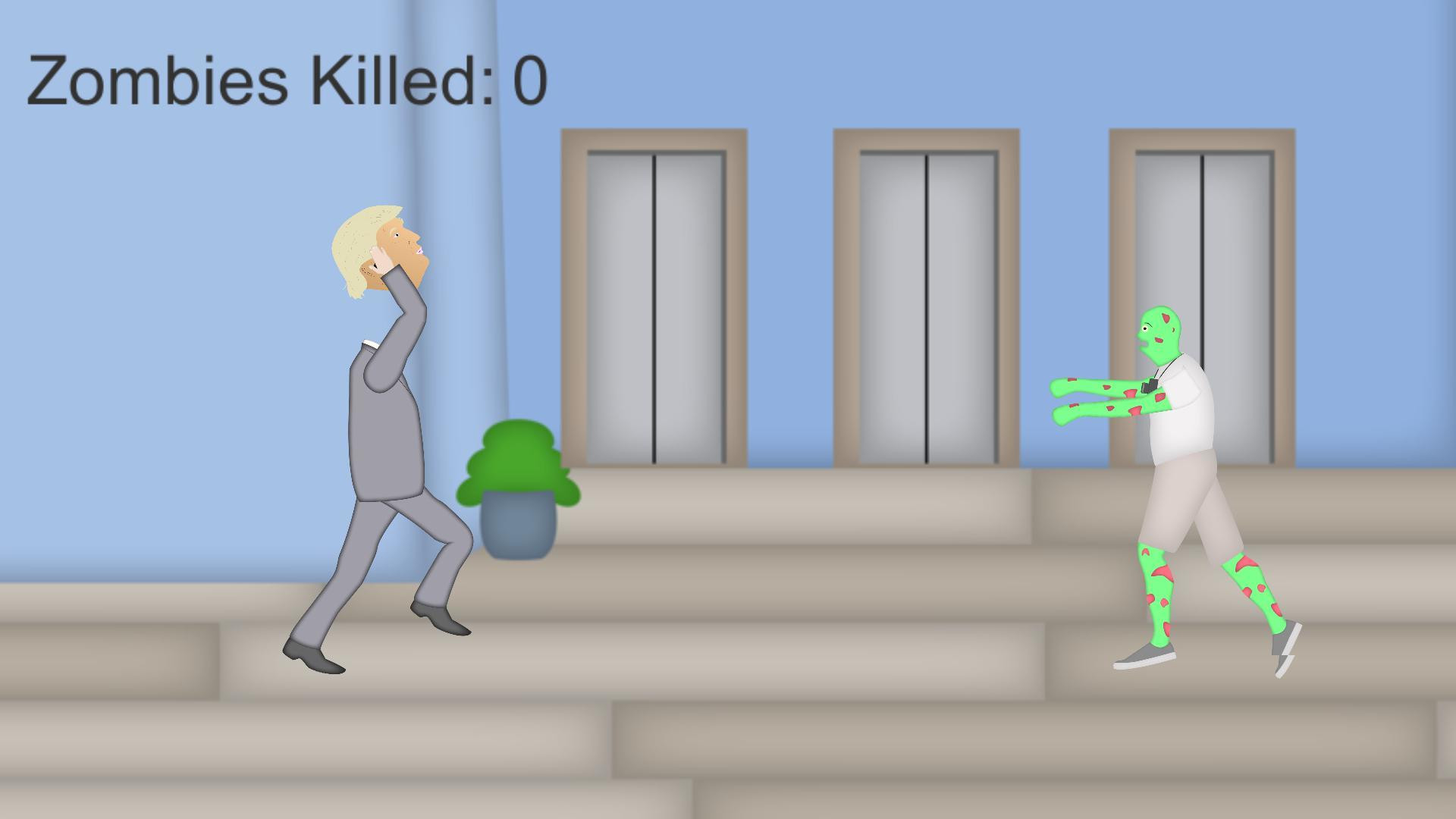 Donald Trump Hotel Defense (itch) - кадр 1