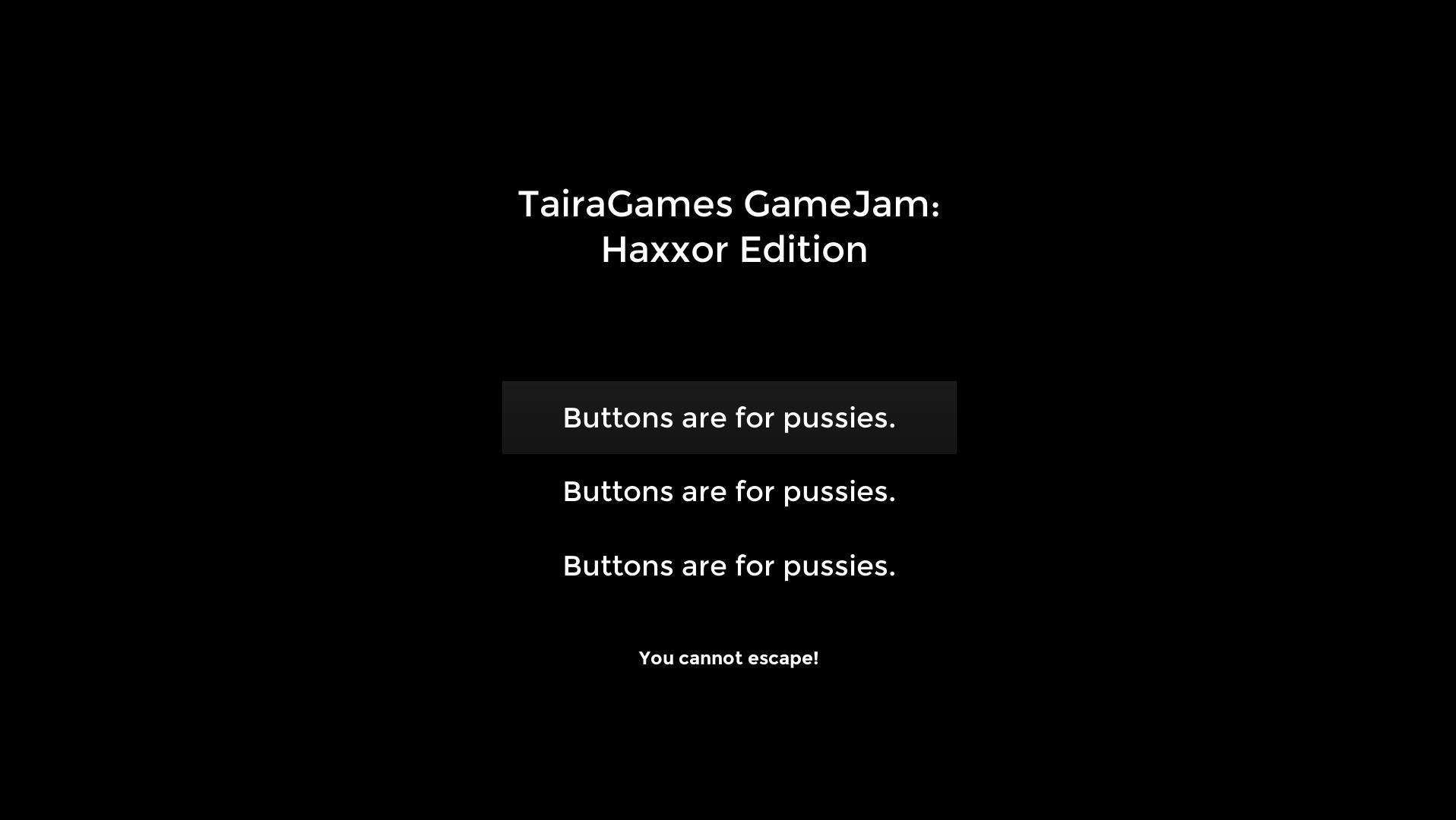 TairaGames Gamejam: Haxxor Edition (itch) - кадр 2