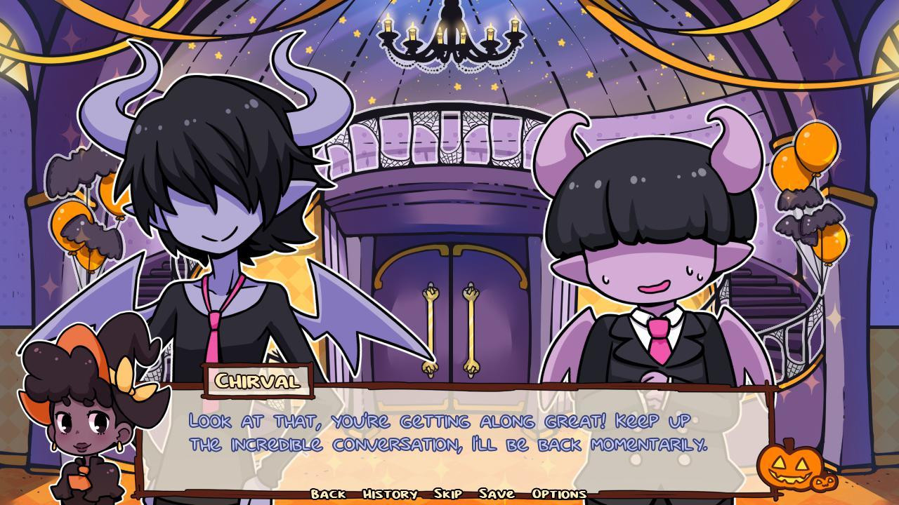 First Kiss at a Spooky Soiree (itch) - кадр 5