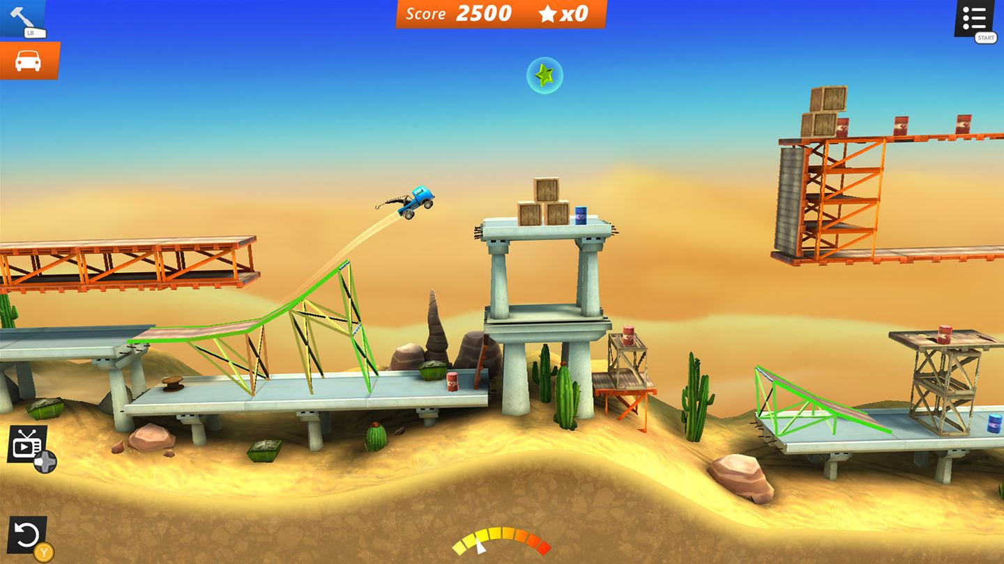 Bridge Constructor Stunts - кадр 7