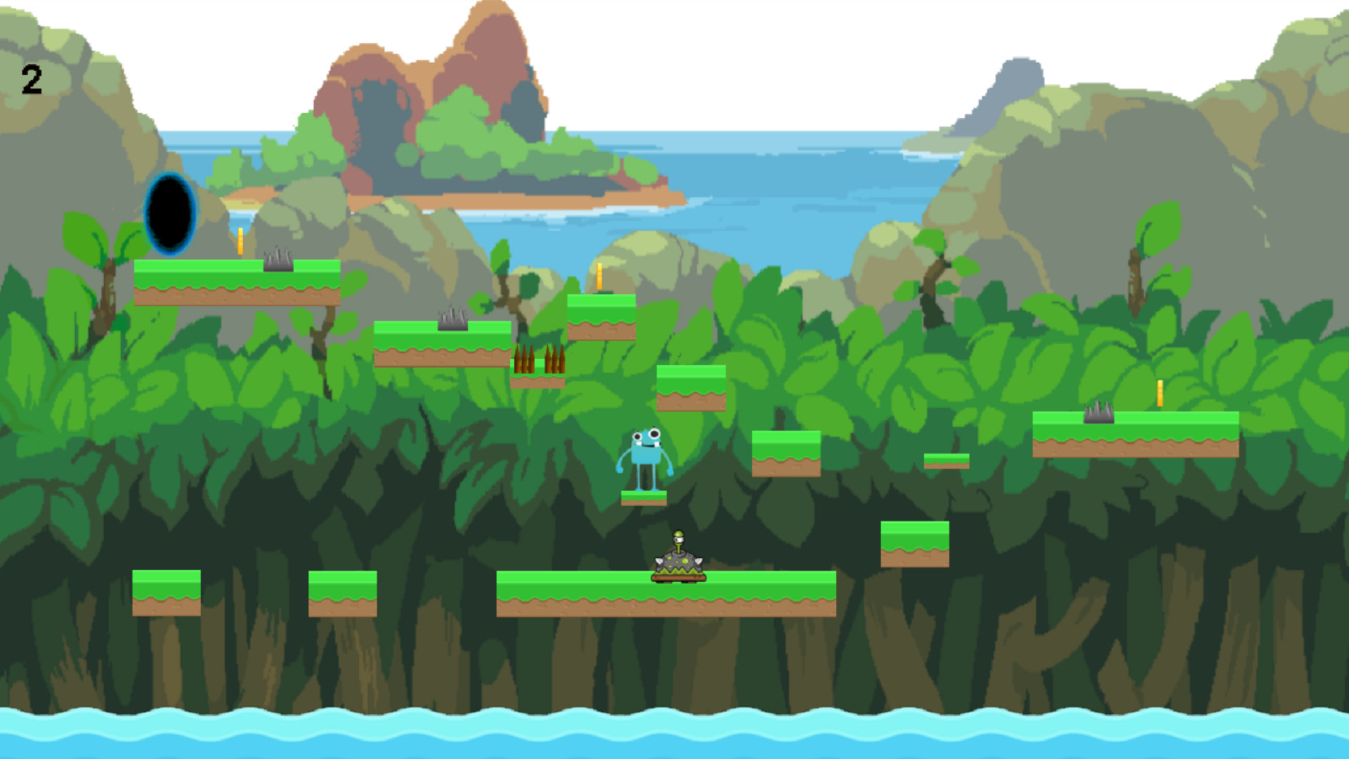 Lost jumping frog - кадр 2