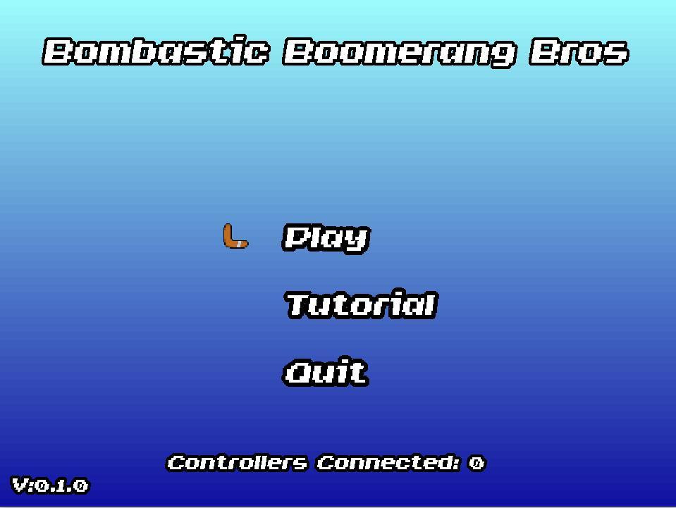 Bombastic Boomerang Bros. (Early Demo) (itch) - кадр 2