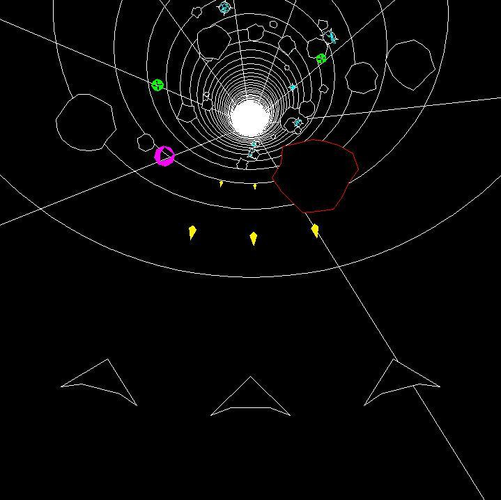 Hyperspace Asteroid Dodge (itch) - кадр 1
