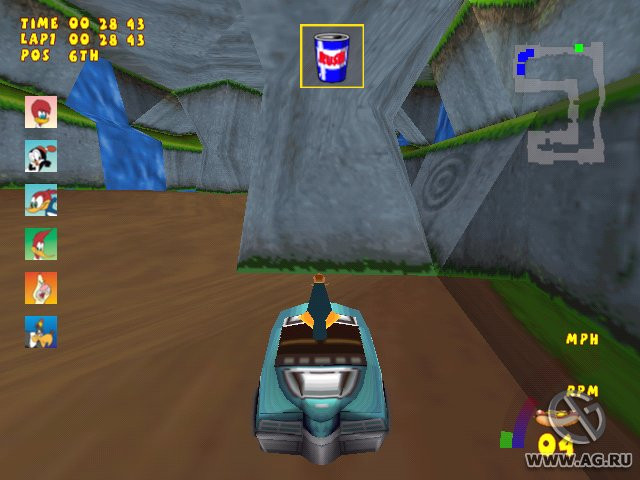 Woody Woodpecker Racing - кадр 12
