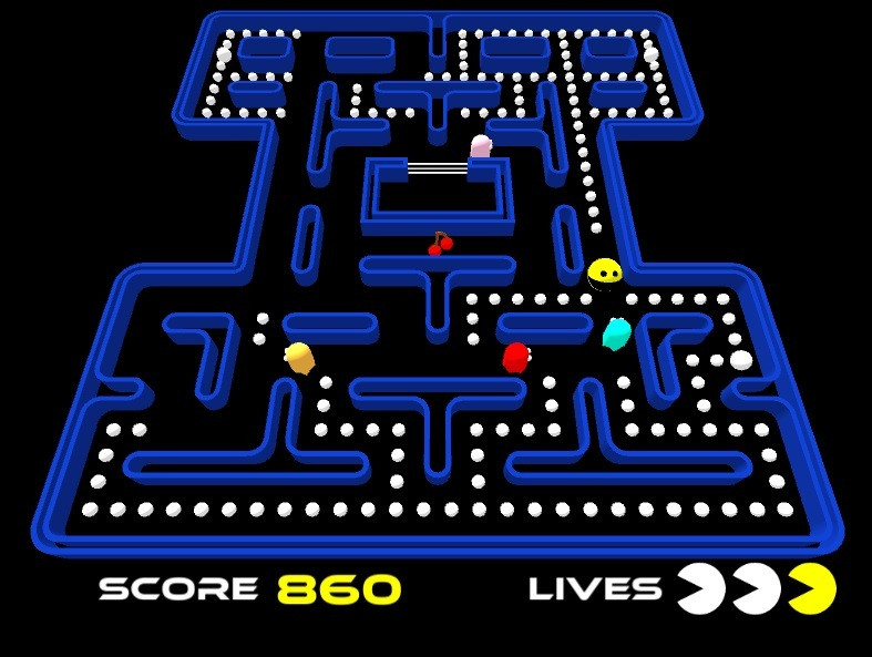 Pacman 3D (itch) - кадр 3