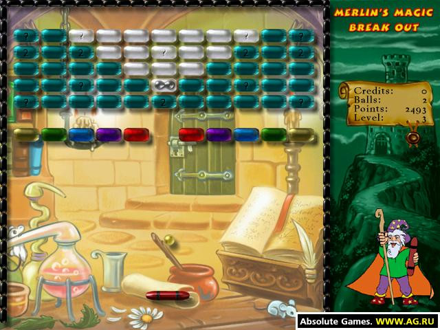 Merlin's Magic Break Out - кадр 4
