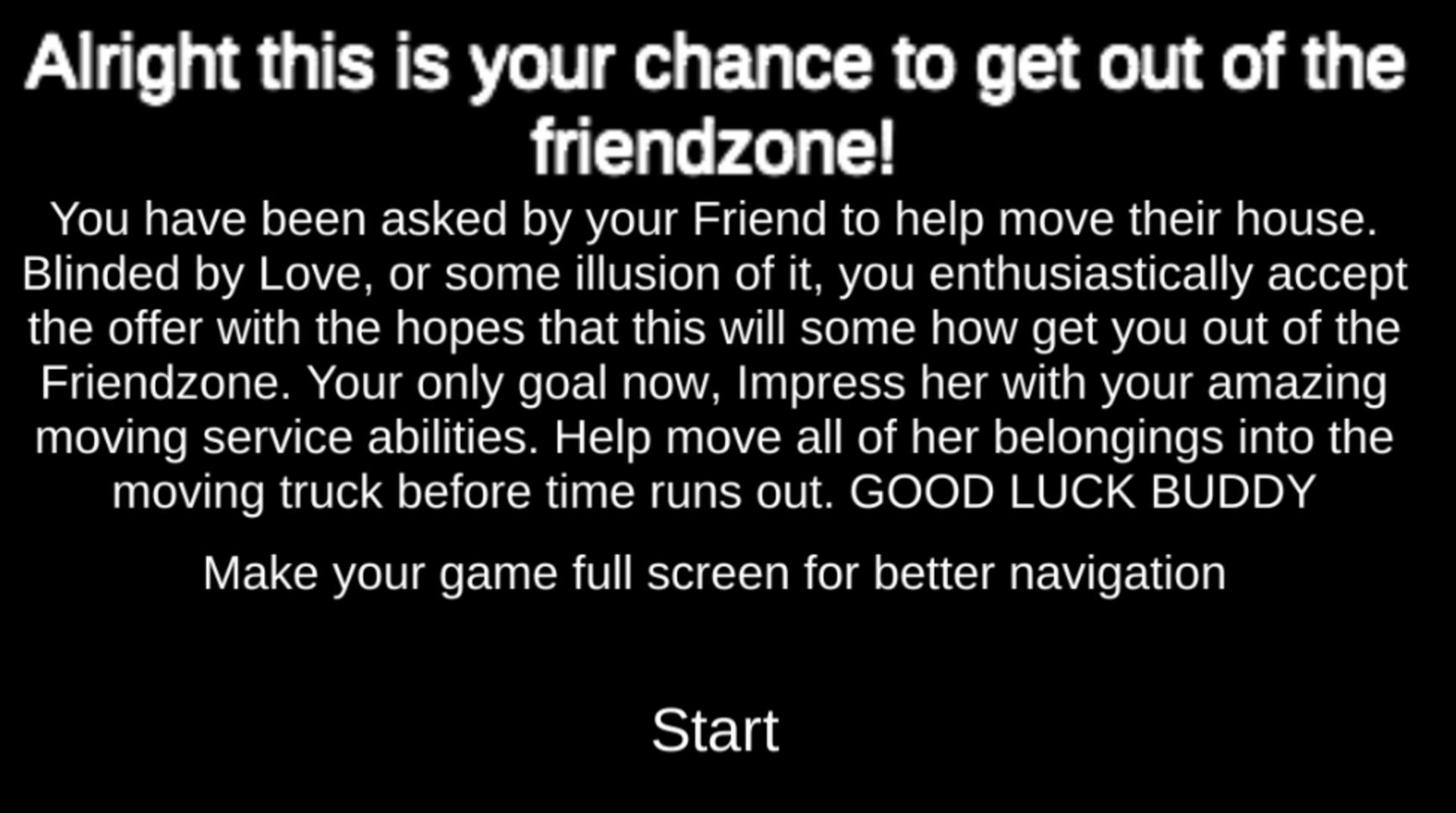 Love is blind - Especially from the Friendzone (itch) - кадр 4