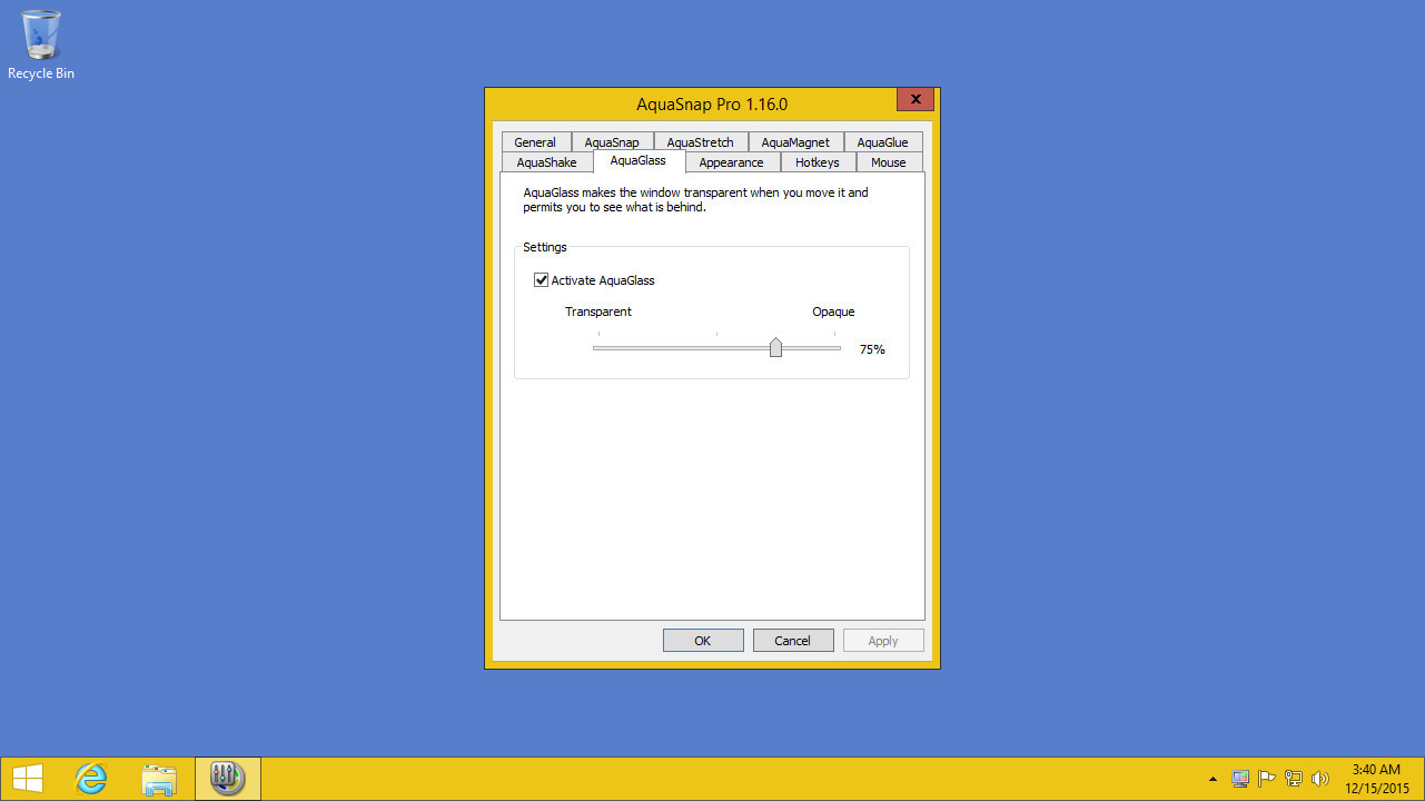 AquaSnap Window Manager - кадр 7