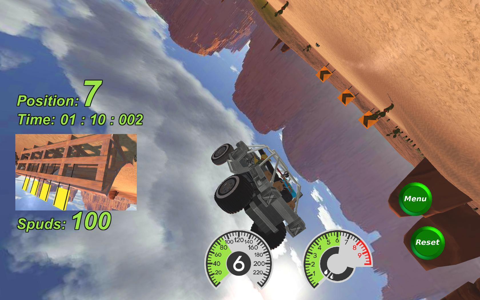 Hunter Nacho: Desert Death Race (itch) - кадр 6