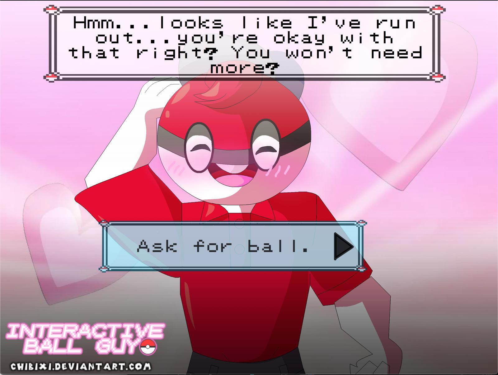 Interactive Ball Guy - Pokemon Sword and Shield Fan Game (itch) - кадр 2