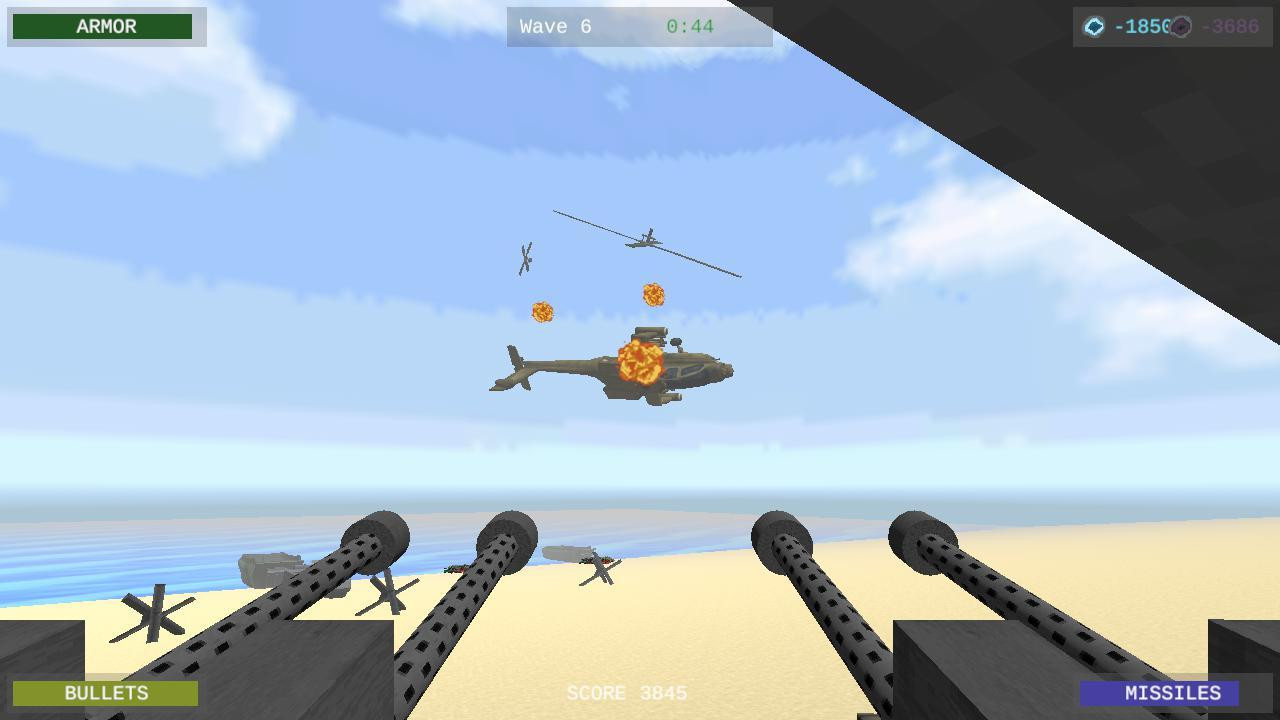 Beach Defend 2000 (itch) - кадр 2