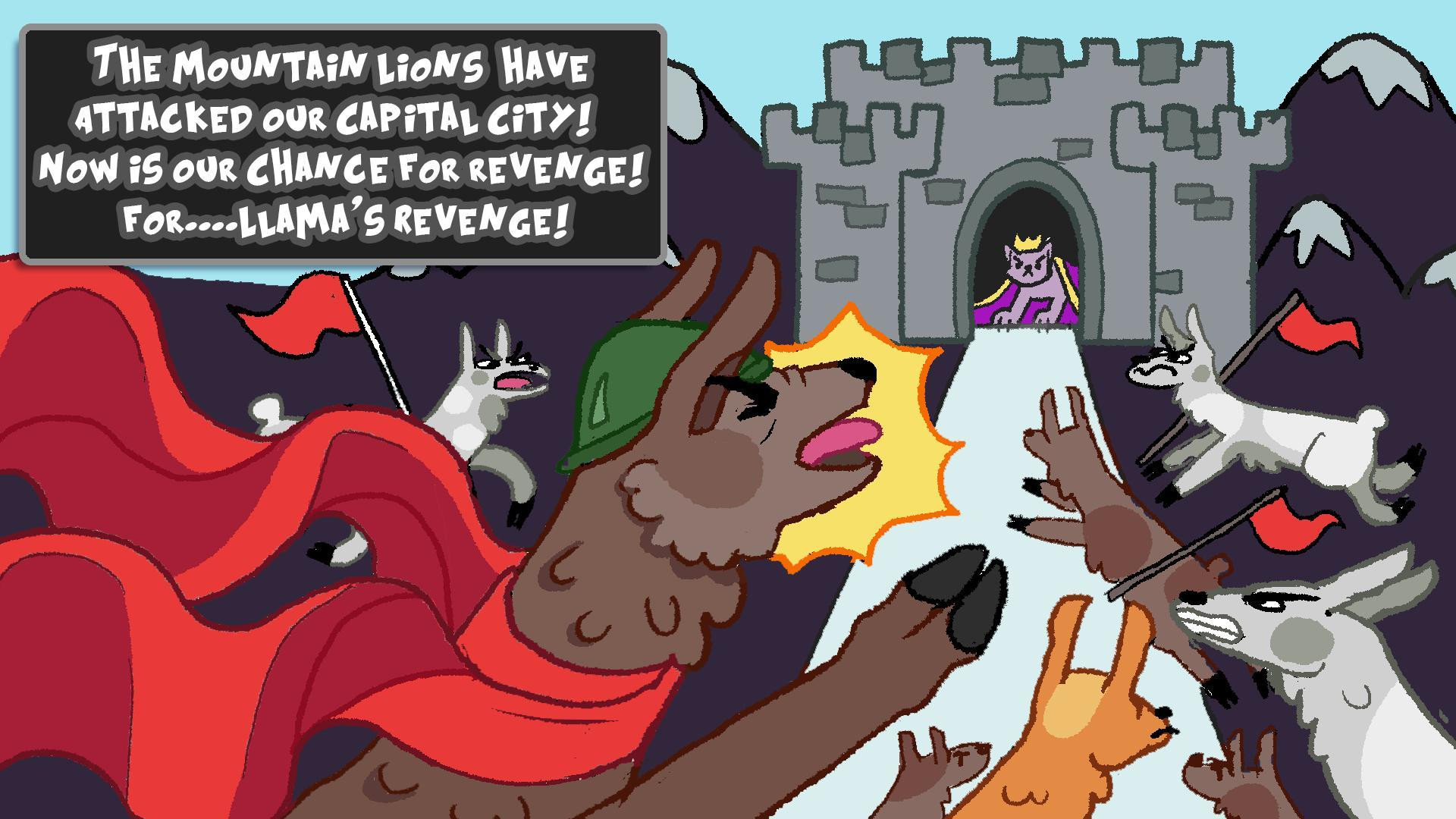 Llama's Revenge (itch) - кадр 2