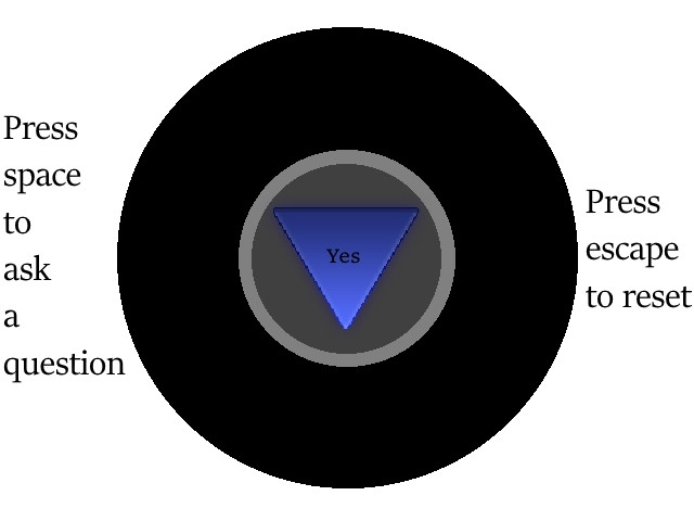Magic 8 Ball (Time Games) (itch) - кадр 1