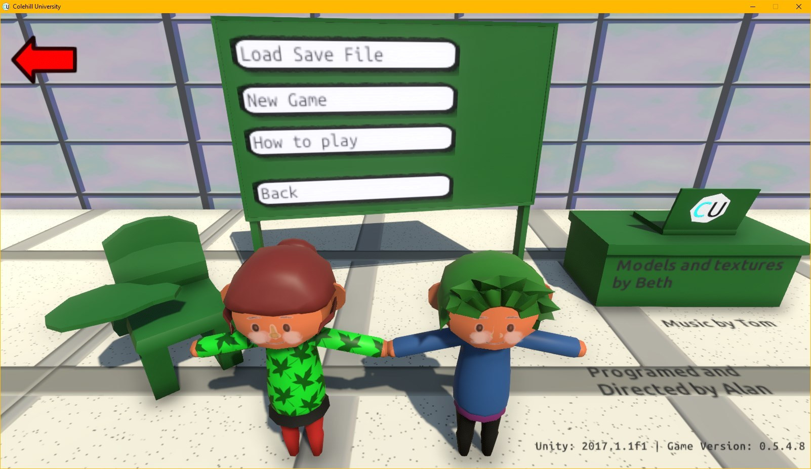 Colehill University (itch) - кадр 6