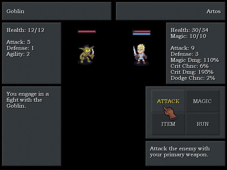 Text Quest (itch) - кадр 4