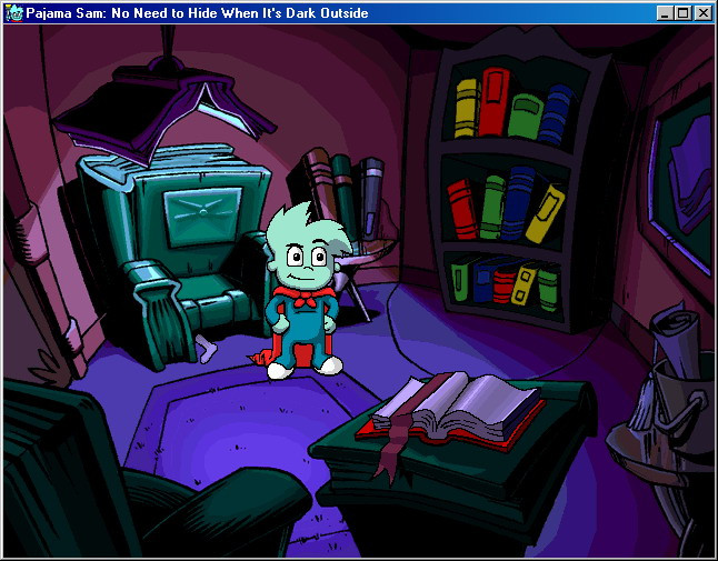 Pajama Sam in "No Need to Hide When It's Dark Outside" - кадр 9