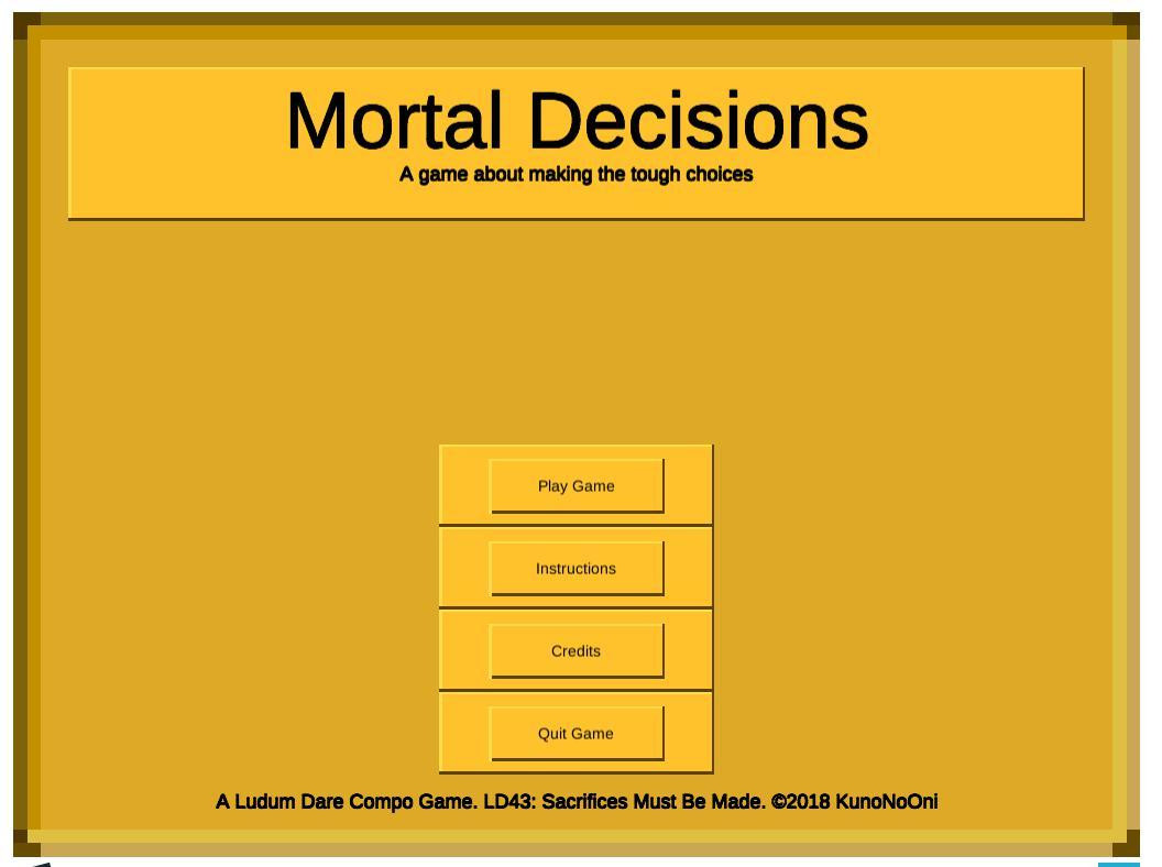 Mortal Decisions (itch) - кадр 1