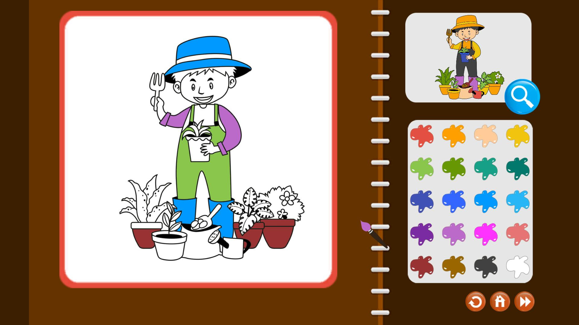 My Coloring Book: Professions - кадр 6