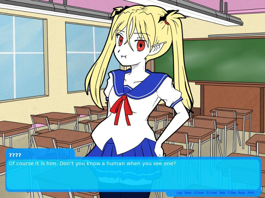 Ikimono High: The Visual Novel (Demo) (itch) - кадр 4