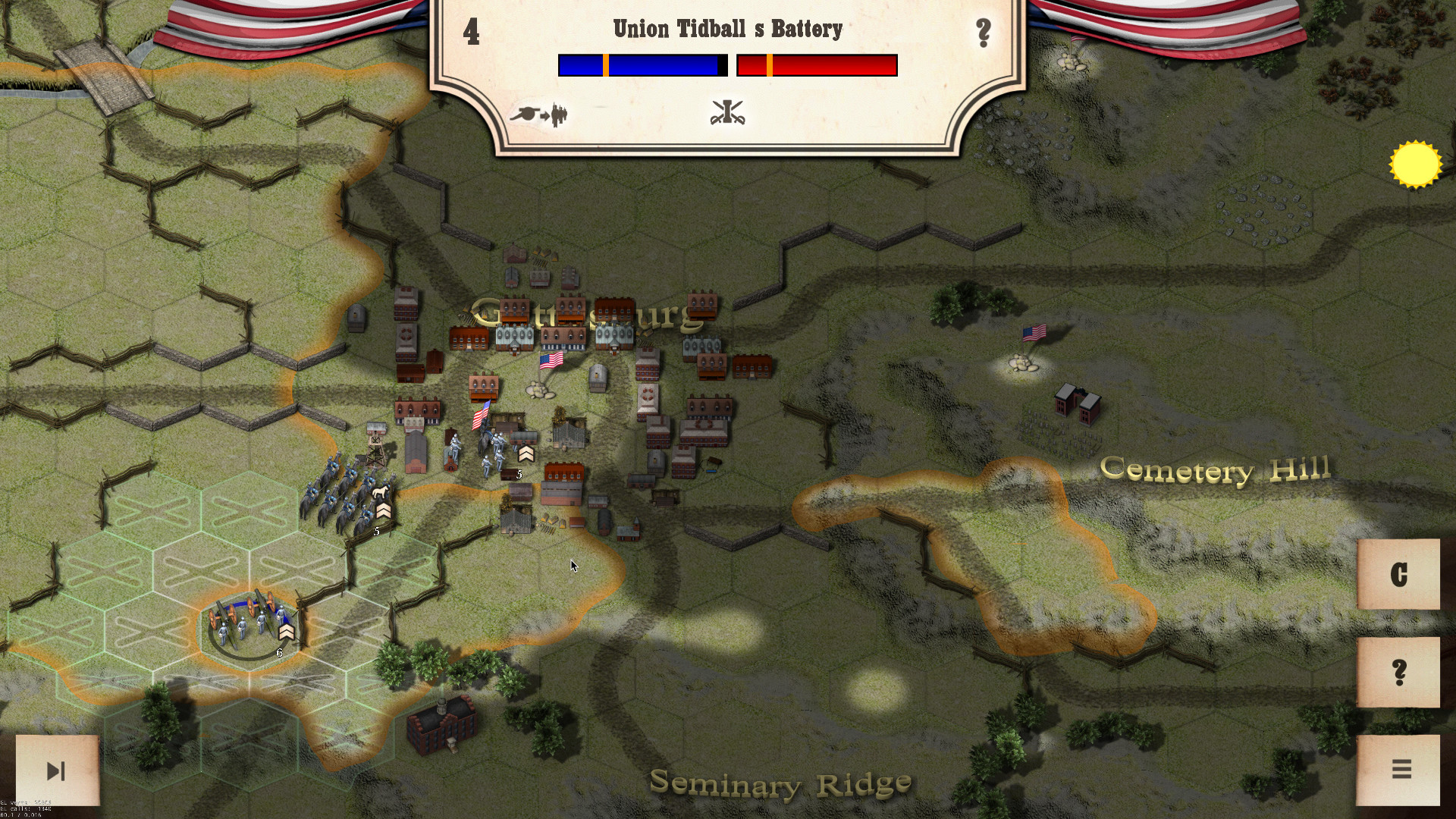 Civil War: Gettysburg - кадр 2
