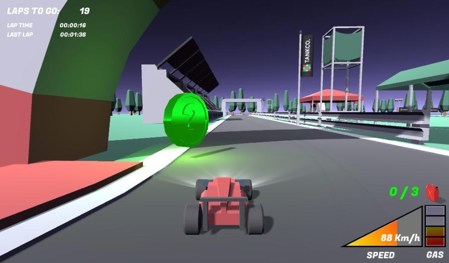 Game Off 2019 (Le Mans '66) (itch) - кадр 2