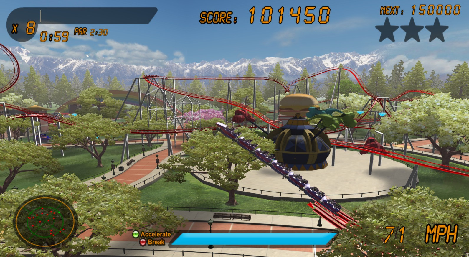 Roller Coaster Rampage - кадр 10