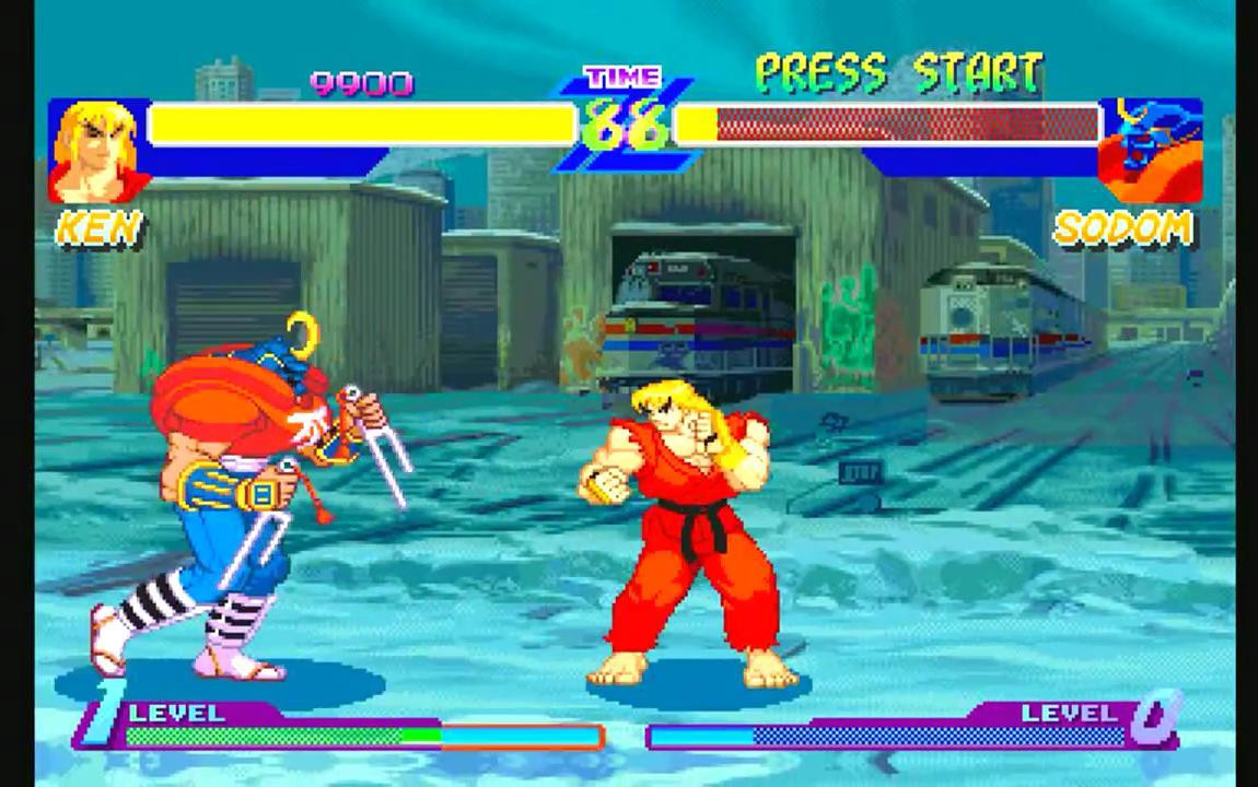 Street Fighter Alpha - кадр 1