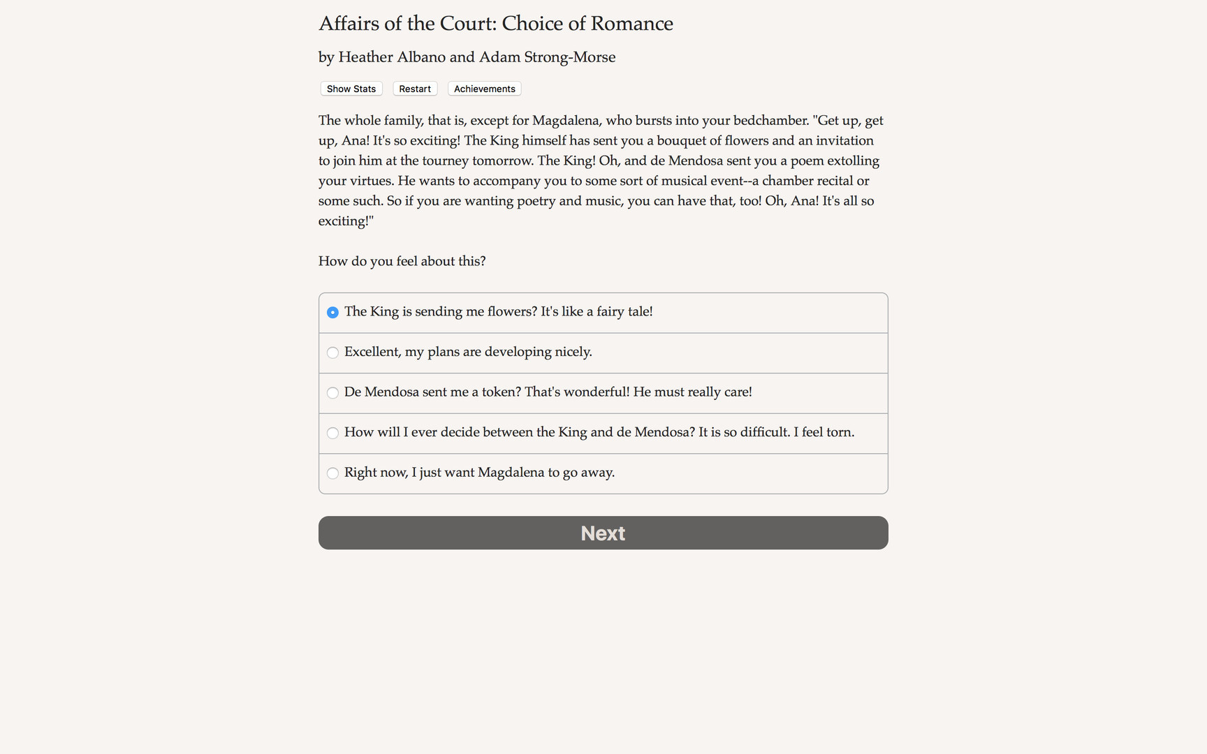 Affairs of the Court: Choice of Romance - кадр 3