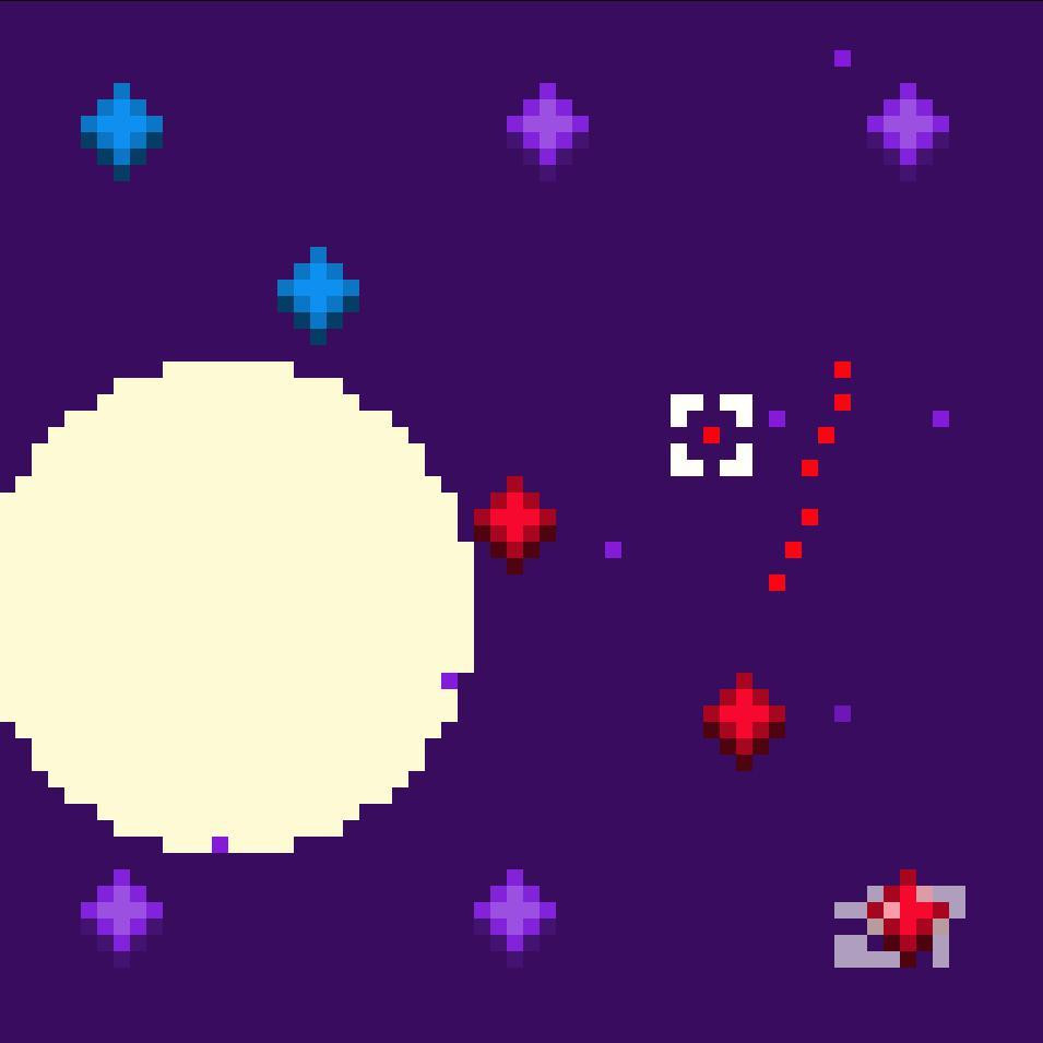 Galaxy Horizon Demake (itch) - кадр 2