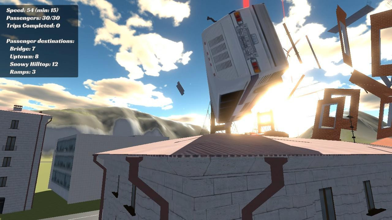 The Bus Don't Stop (because if it does, it explodes) (itch) - кадр 4