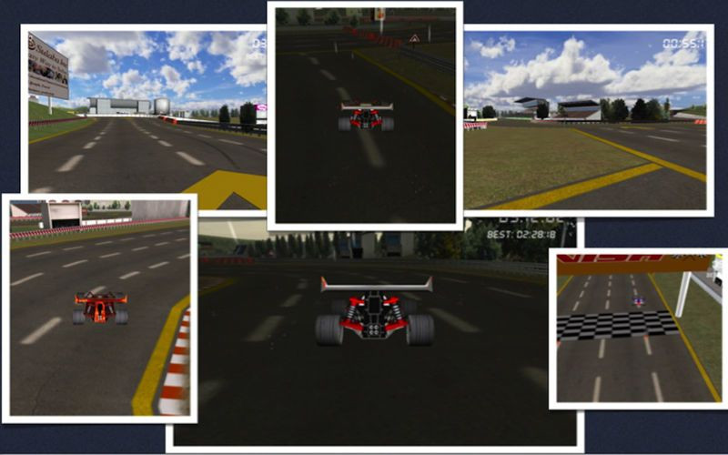 Circuit Racer - 3D Top Racing Game - Best Time To Race - кадр 5