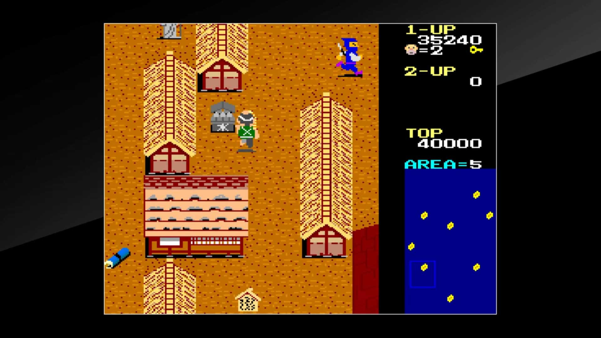 Arcade Archives Ikki - кадр 4