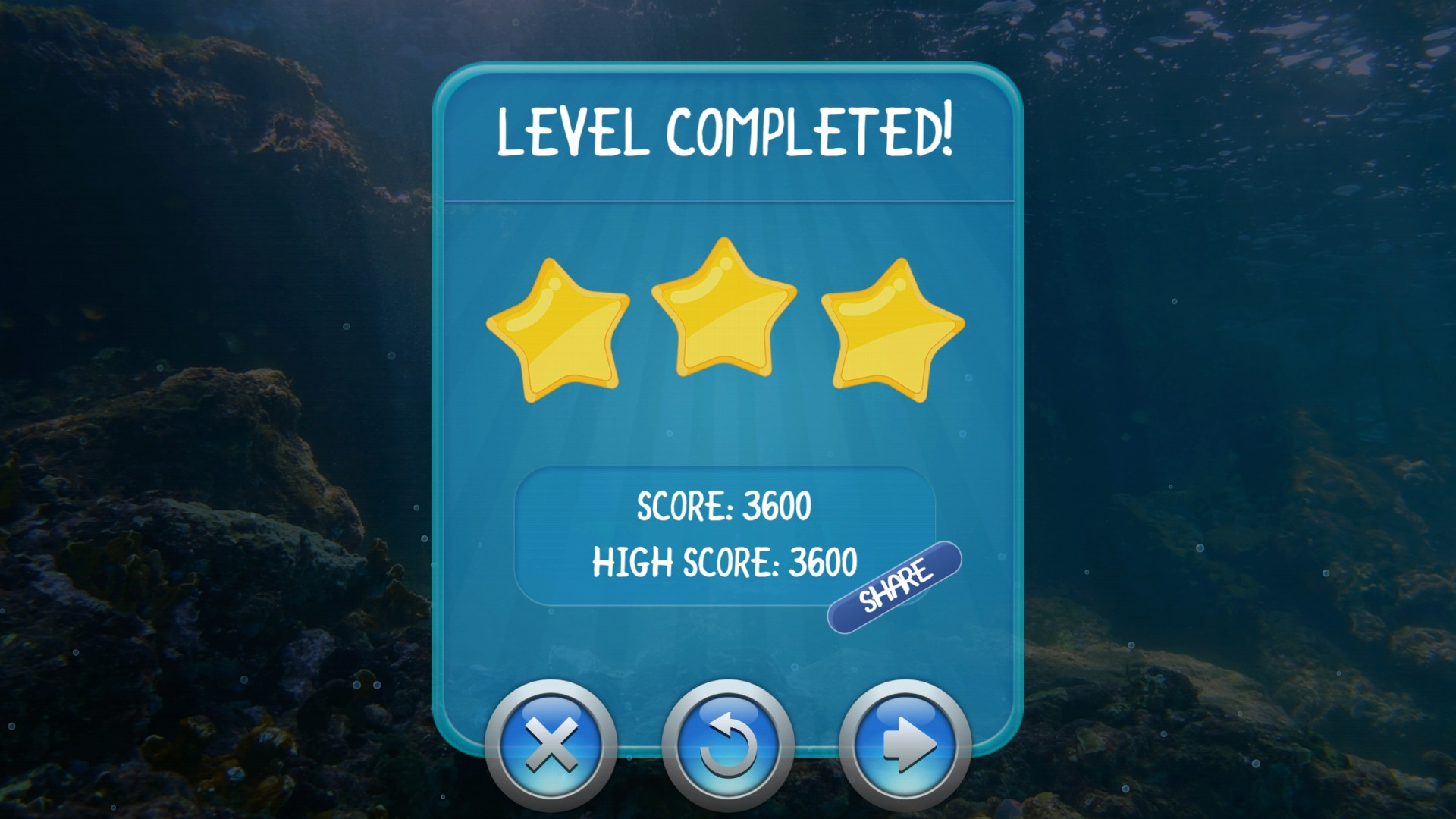 Underwater Bubble Shooter - bubble buster game (itch) - кадр 4