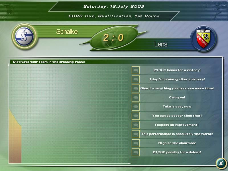 Футбольный менеджер 2004 - кадр 10