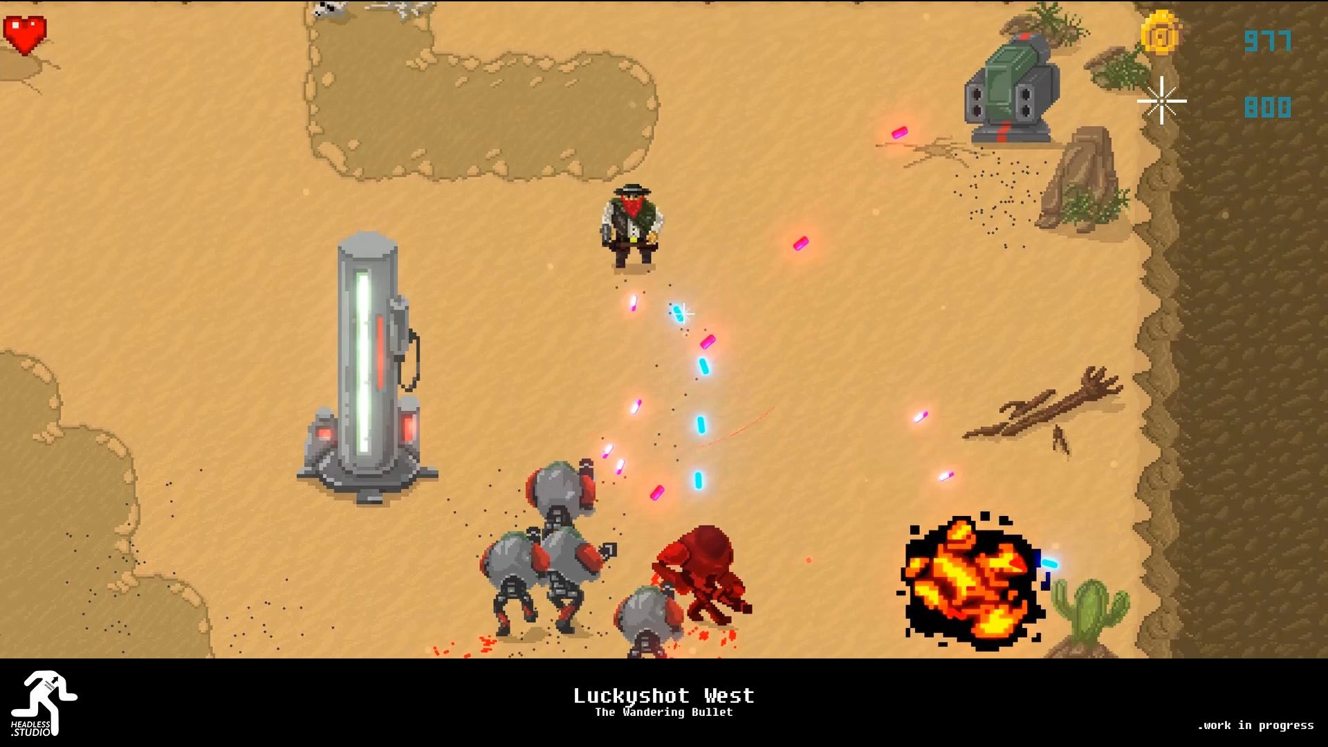 Luckyshot West - The Wandering Bullet (itch) - кадр 3