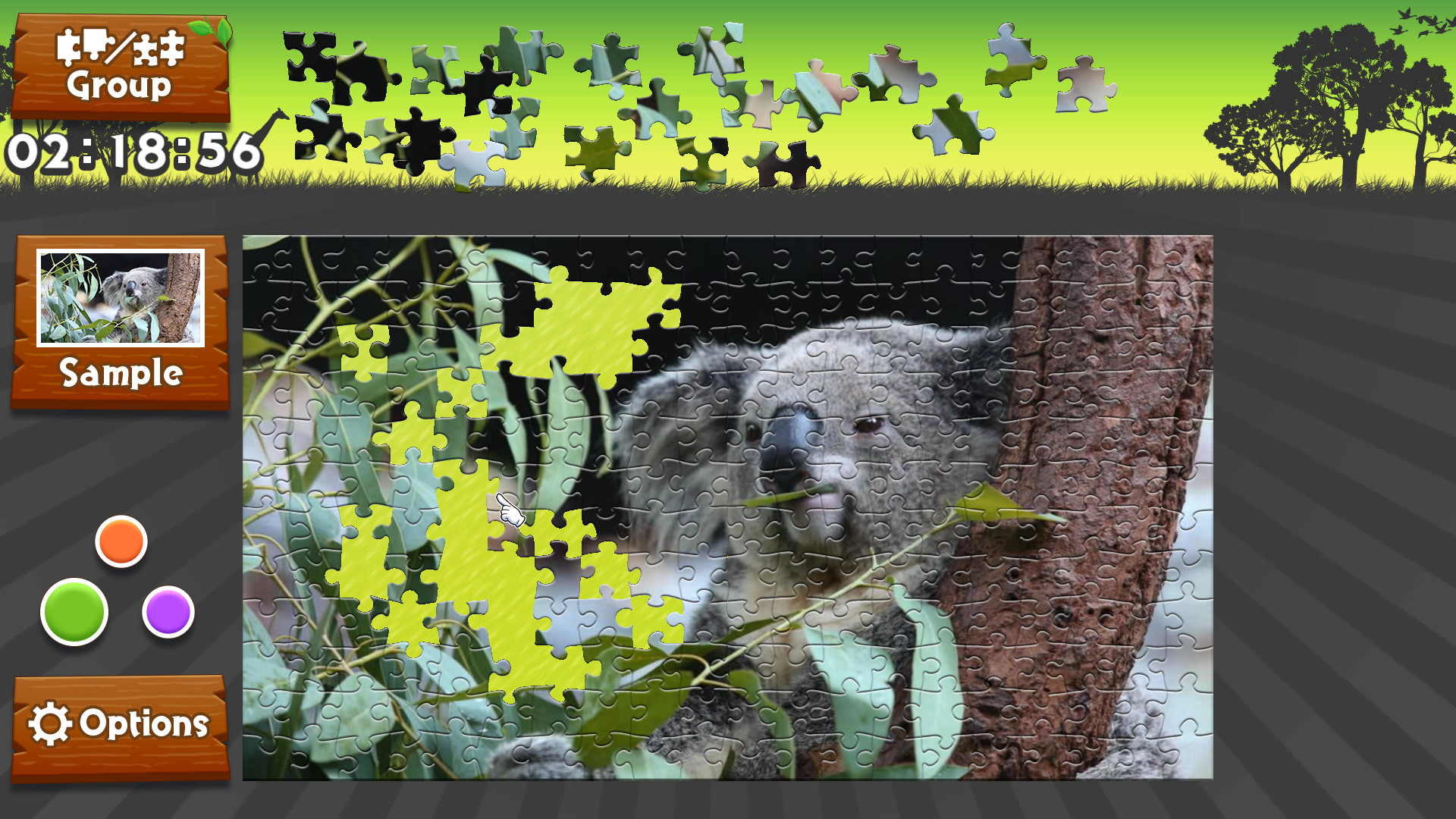Wild Animals - Animated Jigsaws - кадр 7