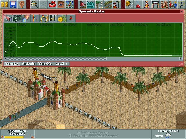 RollerCoaster Tycoon - кадр 8