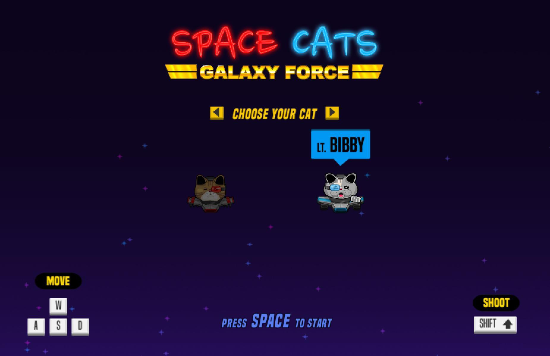Space Cats Galaxy Force (itch) - кадр 3