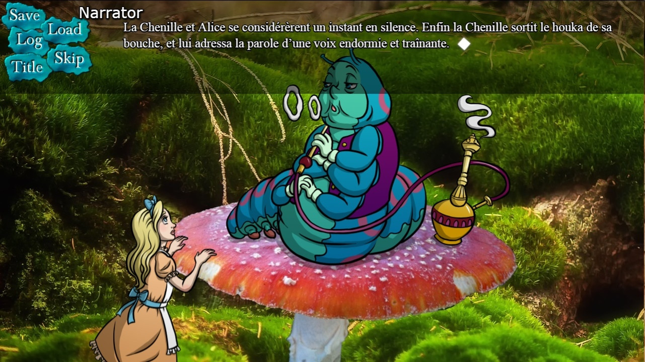 BRG's Alice in Wonderland Visual Novel - кадр 5