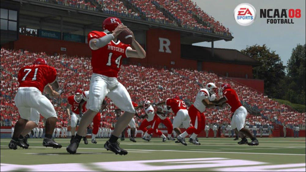 NCAA Football 08 - кадр 6