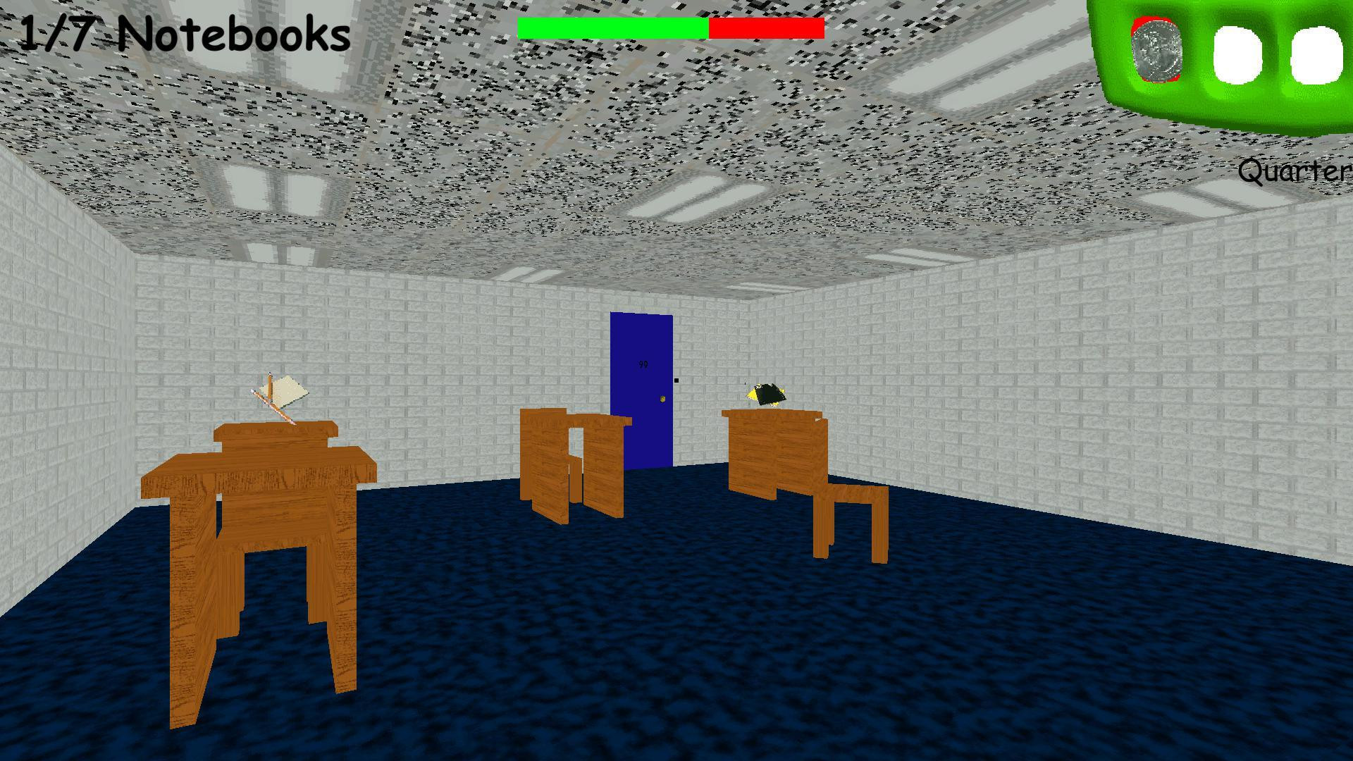 Baldi new schoolhouse (Baldi's basic custom map) (itch) - кадр 4