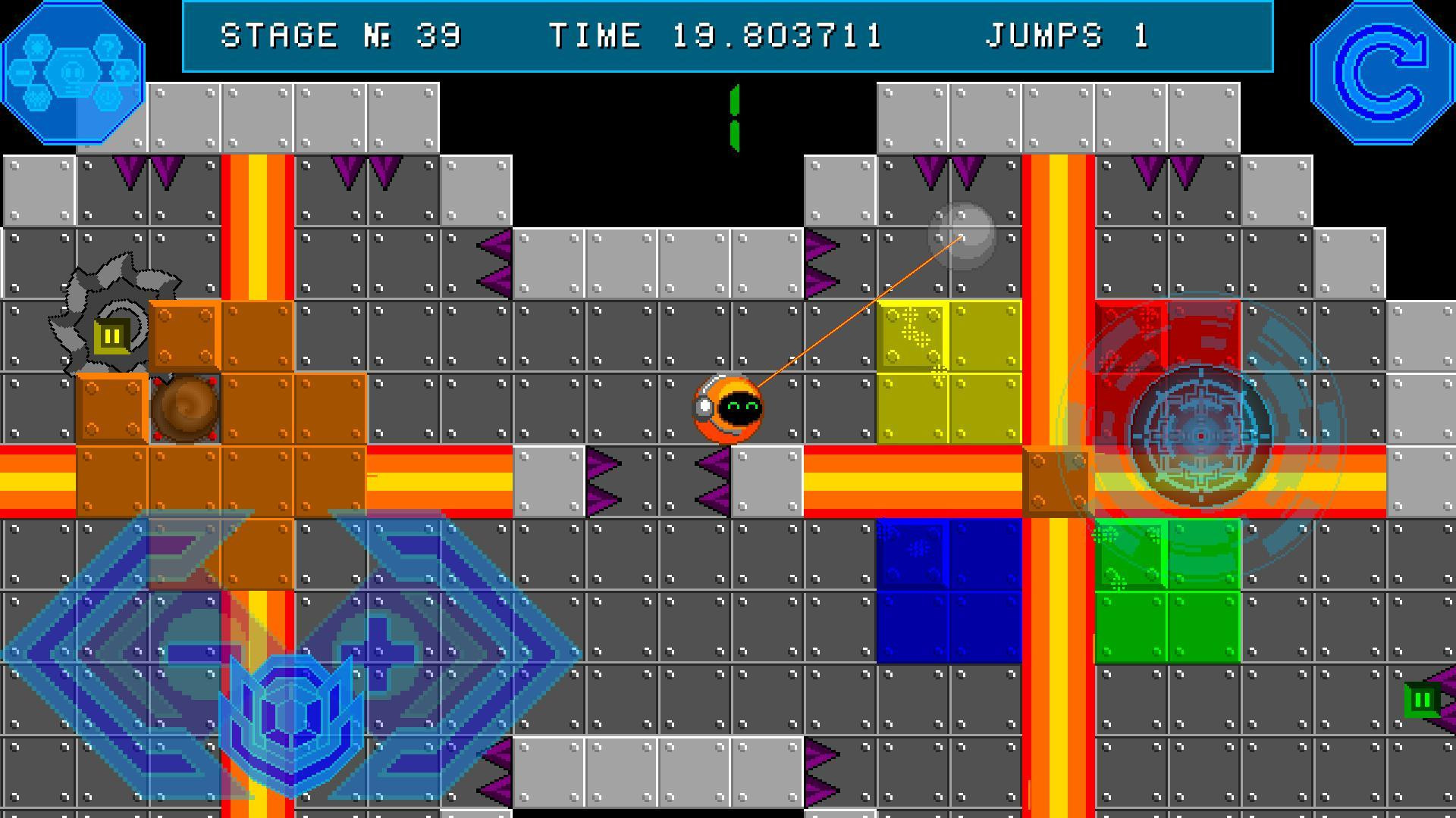 Problemnet vs Ball-Bot: hardcore platformer (DEMO) (itch) - кадр 8